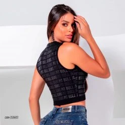 PL REPRESENTAÇÃO MALHA Women's Logomania Tank Top - 60256