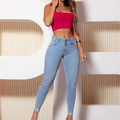 Pit Bull Jeans Official 60258 - Skinny Jeans With Logomania By Gemstones 21 Pit Bull Jeans Official 60258 - Skinny Jeans With Logomania By Gemstones