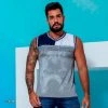 PL REPRESENTAÇÃO MALHA Men's Tank Top Animal Face - 60383