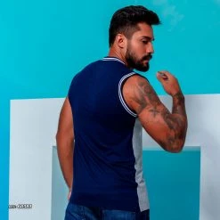 PL REPRESENTAÇÃO MALHA Men's Tank Top Animal Face - 60383