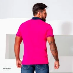 PL REPRESENTAÇÃO MALHA Men’s Pink Polo Shirt - 60403