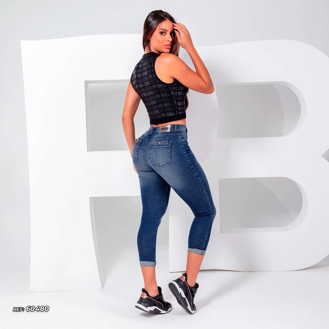 PL REPRESENTAÇÃO JEANS Liberty Skinny Cropped Pants Modeling - 60480 8 PL REPRESENTAÇÃO JEANS Liberty Skinny Cropped Pants Modeling - 60480