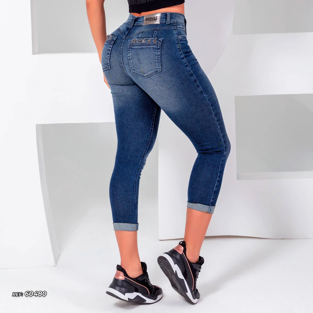 PL REPRESENTAÇÃO JEANS Liberty Skinny Cropped Pants Modeling - 60480 6 PL REPRESENTAÇÃO JEANS Liberty Skinny Cropped Pants Modeling - 60480