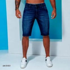 PL REPRESENTAÇÃO JEANS Liberty Men's Denim Shorts With Customization - 60496 10 PL REPRESENTAÇÃO JEANS Liberty Men's Denim Shorts With Customization - 60496