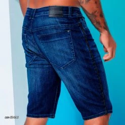 PL REPRESENTAÇÃO JEANS Liberty Men's Denim Shorts With Customization - 60496