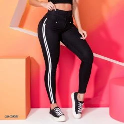 REPRESENTAÇÃO JEANS Black Pants Perfect Waist Effect - 60530 Women