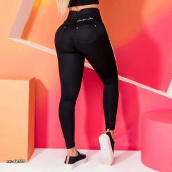 REPRESENTAÇÃO JEANS Black Pants Perfect Waist Effect - 60530 Women