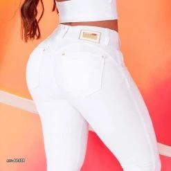 REPRESENTAÇÃO JEANS Fashion White Skinny Jeans - 60538 Women
