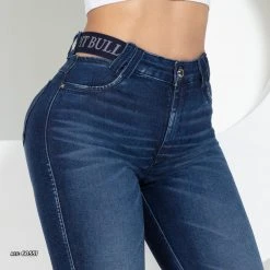 REPRESENTAÇÃO JEANS Skinny Jeans With Side Opening And Logomania - 60551 Women