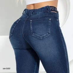 REPRESENTAÇÃO JEANS Skinny Jeans With Side Opening And Logomania - 60551 Women