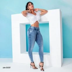 PL REPRESENTAÇÃO JEANS Women's Brazilian Jeans Butt Lifting - 60567 9 PL REPRESENTAÇÃO JEANS Women's Brazilian Jeans Butt Lifting - 60567