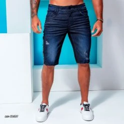 PL REPRESENTAÇÃO JEANS Men's Bicolor Loose Shorts - 60597 Liberty