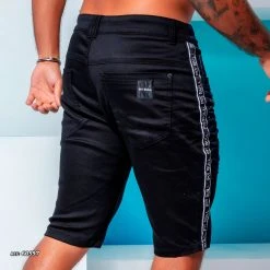 PL REPRESENTAÇÃO JEANS Men's Bicolor Loose Shorts - 60597 Liberty