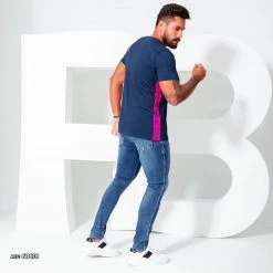 REPRESENTAÇÃO JEANS Men's Slim Jeans With Threadbare Pants - 60618