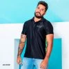 PL REPRESENTAÇÃO MALHA Men's Polo Black With Customization - 60669