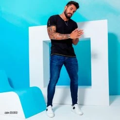 PL REPRESENTAÇÃO JEANS Liberty Men's Basic Slim Jeans - 60679