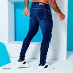 PL REPRESENTAÇÃO JEANS Liberty Men's Basic Slim Jeans - 60679