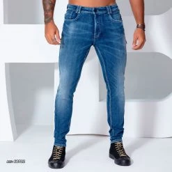 PL REPRESENTAÇÃO JEANS Medium Blue Slim Jeans - 60702