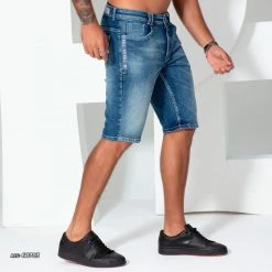 PL REPRESENTAÇÃO JEANS Men's Denim Shorts With Customization - 60703