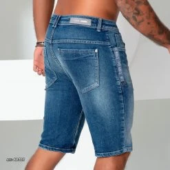 PL REPRESENTAÇÃO JEANS Men's Denim Shorts With Customization - 60703