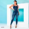 REPRESENTAÇÃO JEANS Women Denim Overalls With Heart Neckline - 60714