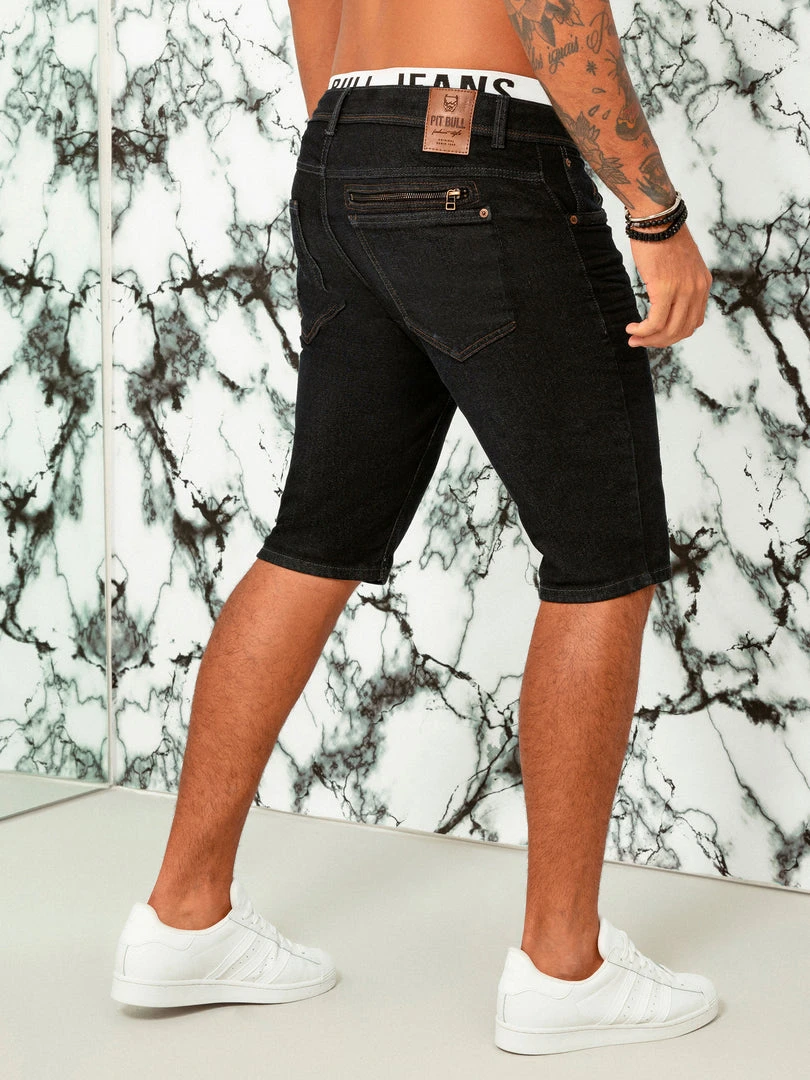 PL JEANS Identity 60746 - Modern Denim Shorts With Logomania 4 PL JEANS Identity 60746 - Modern Denim Shorts With Logomania