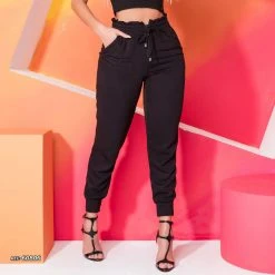 PL REPRESENTAÇÃO MALHA Black Jogger Pants Clochard - 60806 10 PL REPRESENTAÇÃO MALHA Black Jogger Pants Clochard - 60806