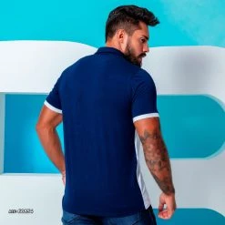 PL REPRESENTAÇÃO MALHA Men's Polo With Cutouts - 60854