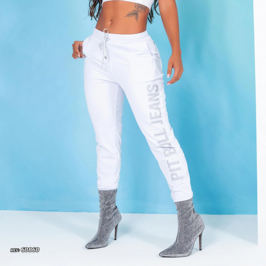 PL REPRESENTAÇÃO MALHA Jogger Sweatpants With Logomania - 60860 5 PL REPRESENTAÇÃO MALHA Jogger Sweatpants With Logomania - 60860