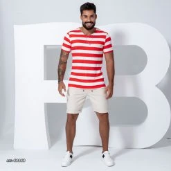 PL REPRESENTAÇÃO MALHA Off-white Linen Shorts - 60868 12 PL REPRESENTAÇÃO MALHA Off-white Linen Shorts - 60868