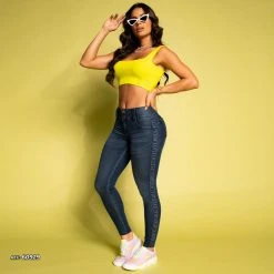 PIT BULL JEANS NEWS 60929 - Skinny Jeans With Butt Lift Effect And Side Logomania Ref: 60929 15 PIT BULL JEANS NEWS 60929 - Skinny Jeans With Butt Lift Effect And Side Logomania Ref: 60929