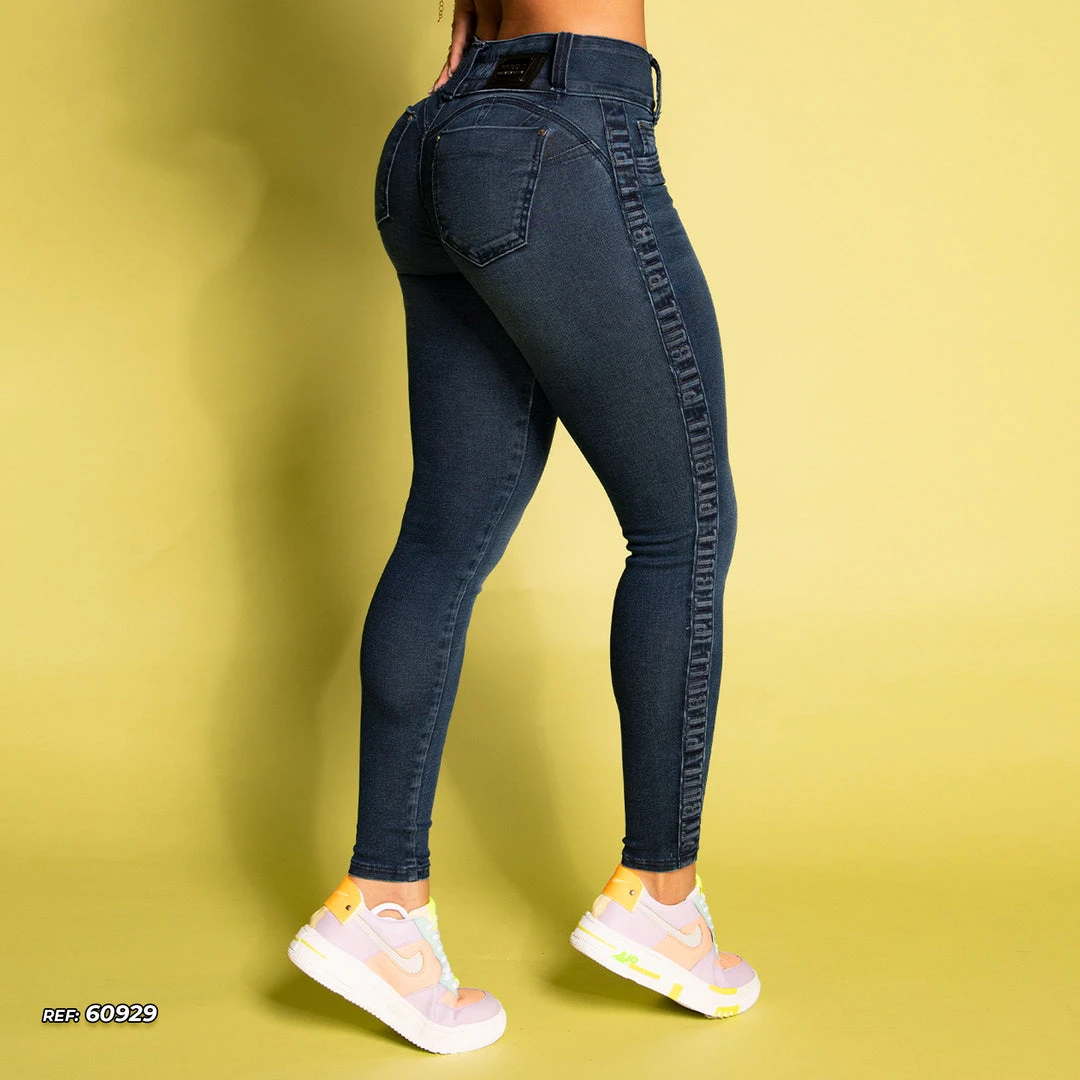 PIT BULL JEANS NEWS 60929 - Skinny Jeans With Butt Lift Effect And Side Logomania Ref: 60929 5 PIT BULL JEANS NEWS 60929 - Skinny Jeans With Butt Lift Effect And Side Logomania Ref: 60929