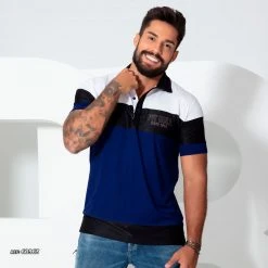 PL REPRESENTAÇÃO MALHA Men's Polo Shirt With Contrast Color - 60963