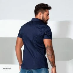PL REPRESENTAÇÃO MALHA Blue Animal Face Male Shirt - 60982 Men