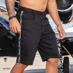 PIT BULL JEANS Conecte-Se MEN STRETCH BERMUDA - 61037