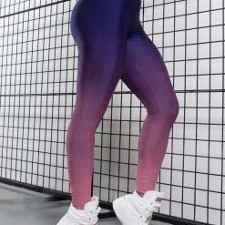 PL FITNESS 61259 - Leggings Fitness Gradient Pants