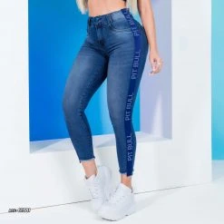 PIT BULL JEANS Skinny Jeans With Custom Elastic - 61381 Liberty