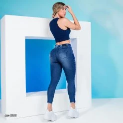 PIT BULL JEANS Skinny Jeans With Custom Elastic - 61381 Liberty