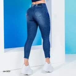 PIT BULL JEANS Skinny Jeans With Custom Elastic - 61381 Liberty