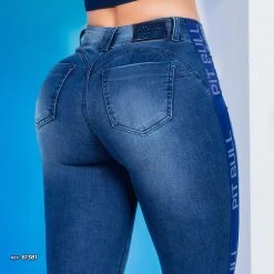 PIT BULL JEANS Skinny Jeans With Custom Elastic - 61381 Liberty