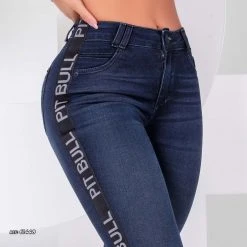 PL JEANS Capri Pants Dark Blue - 61448
