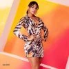 PL REPRESENTAÇÃO MALHA T-shirt Dress Long Sleeve With Animal Print - 61475 2 PL REPRESENTAÇÃO MALHA T-shirt Dress Long Sleeve With Animal Print - 61475