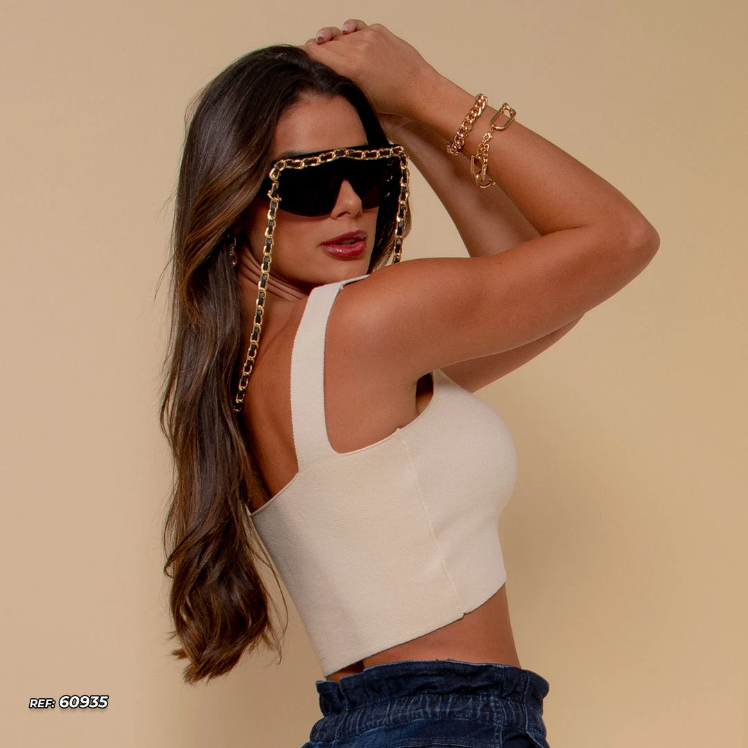 PL TRICOT Movement Knitting Cropped Sexy - 61520 9 PL TRICOT Movement Knitting Cropped Sexy - 61520