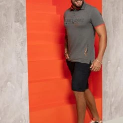 PL JEANS 61734 - Men's Dark Denim Shorts Pit Bull Practicality