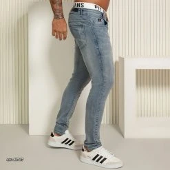 PL JEANS 61747 - Men's Light Denim Pants Total Style