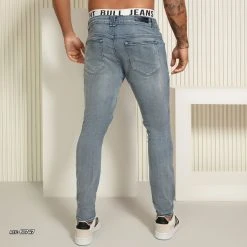 PL JEANS 61747 - Men's Light Denim Pants Total Style