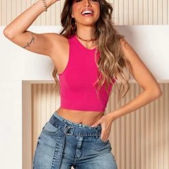 PL JEANS 61765 - Shaper Denim Shorts With Belt And Butt Lifting Effect Identity