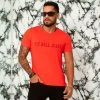 PL MALHA 61844 - Men's T-shirt With Round Neck And Exclusive Logomania Identity