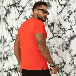 PL MALHA 61844 - Men's T-shirt With Round Neck And Exclusive Logomania Identity