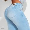 PIT BULL JEANS Women's Light Blue Pants Perfect Fit - 61896